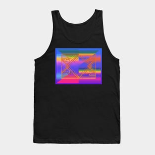 Art Deco Style Design 2 Tank Top